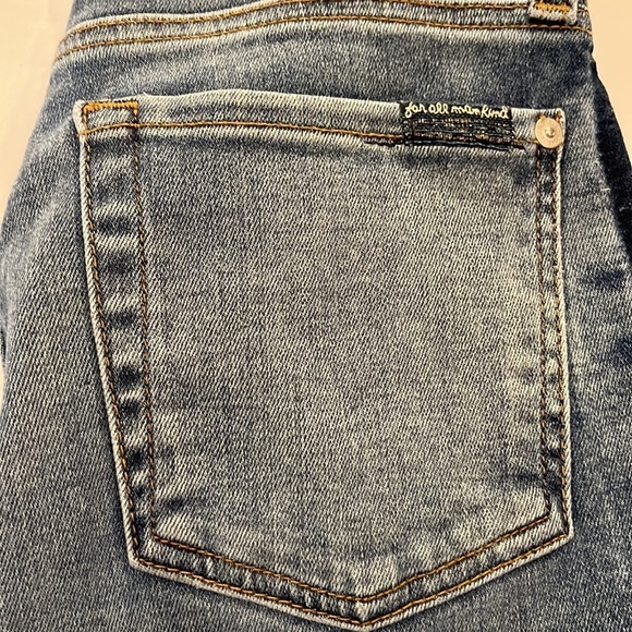 7 For All Mankind Gwenevere Skinny Ankle Size 27 - Picture 15 of 16